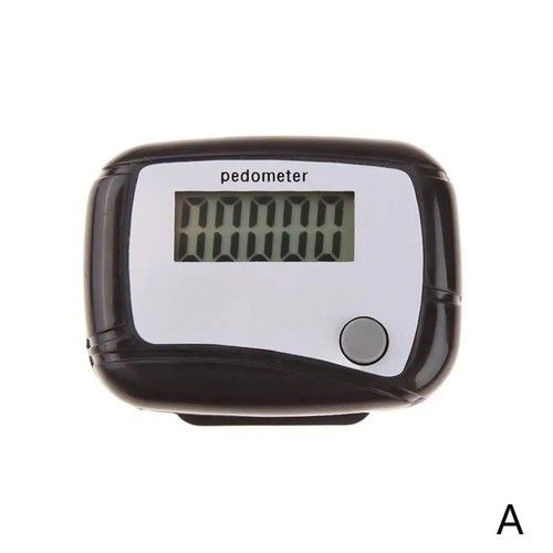 LCD Clip On Pedometer Step Counter Step Tracker for Walking Running