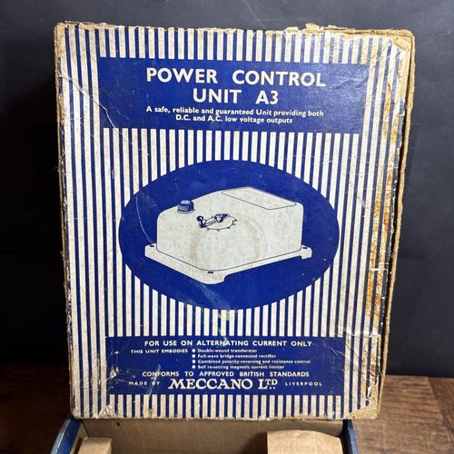 Vintage Meccano Power Control Unit A3, Boxed & untested — image 2