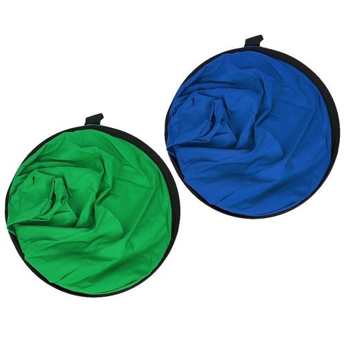 2in1 Green Blue Popup Backdrop Background Panel Screen Collapsible Clip Kit UK — image 11