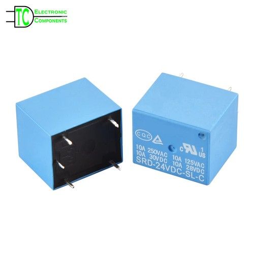 3V TO 48V DC Mini Power Relay SPDT 10A 250V PCB Mount 5 Pins SONGLE