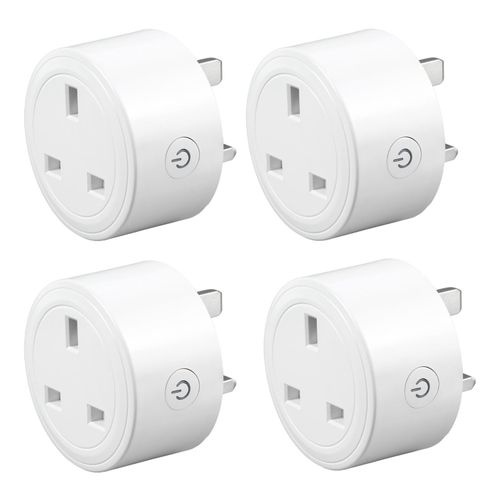1/2/4 Pack Wifi Smart Plug 2.4Ghz 13A WiFi Socket Plug Timer for Amazon Alexa UK — image 2