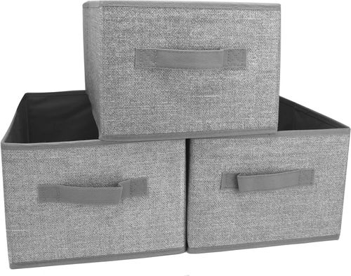 Storage Baskets Fabric Storage Box Organisers Basket Storage Box Set Chest Boxes — image 2