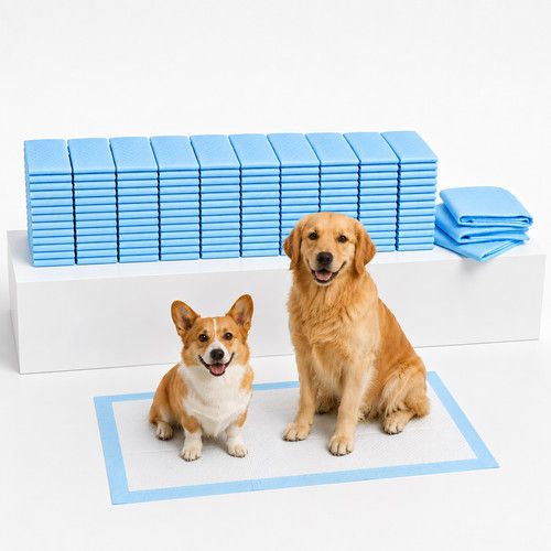 Puppy Pads Pack of 100 - Leak Proof, Multilayer Protection Puppy Training Pads