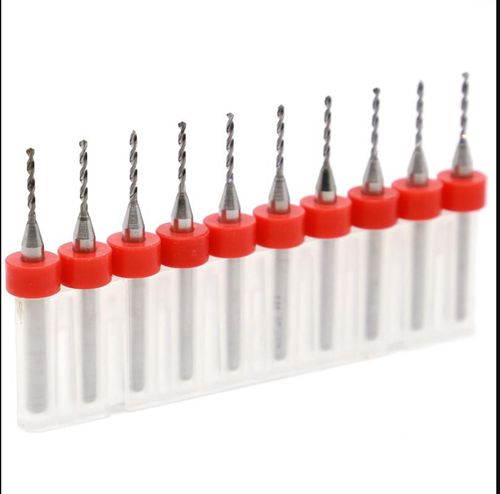 50x Φ0.1mm ~ 3.175mm Carbide Micro Drill Bits CNC PCB Dremel Portable 1/8" Shank — image 6