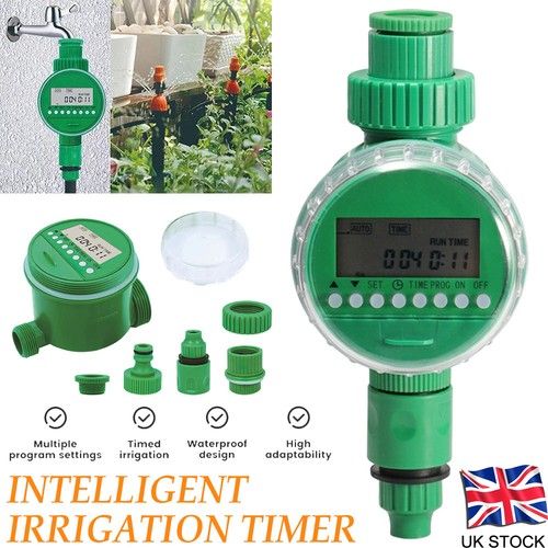 Automatic Electronic Water Timer Garden Plant Hose Tap Watering Daily Irrigation
