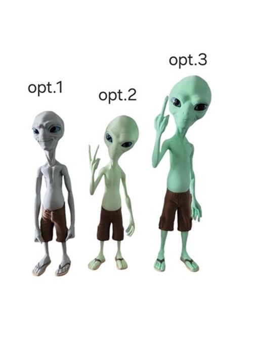 Paul the Alien Garage Kit Figure Collectable Statue Handmade ⭐70Cm FULL PAINTED⭐