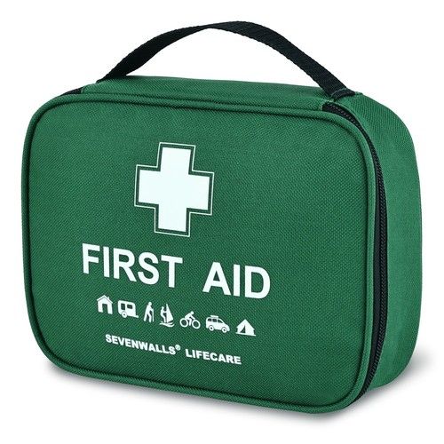 221 PCS FIRST AID KIT MEDICAL EMERGENCY BAG HOME TRAVEL HOLIDAYS CAR HIKING
