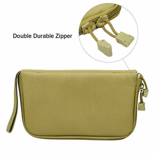 Men Handgun Tactical Army Padded Pistol Storage Pouch Hunting Carry Case Gun Bag — image 8