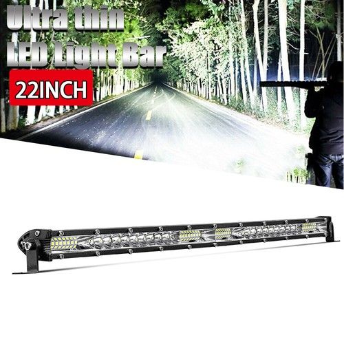 12-24V Car LED Work Light Bar Flood Spot Light Driving Offroad Truck SUV 4x4 ATV