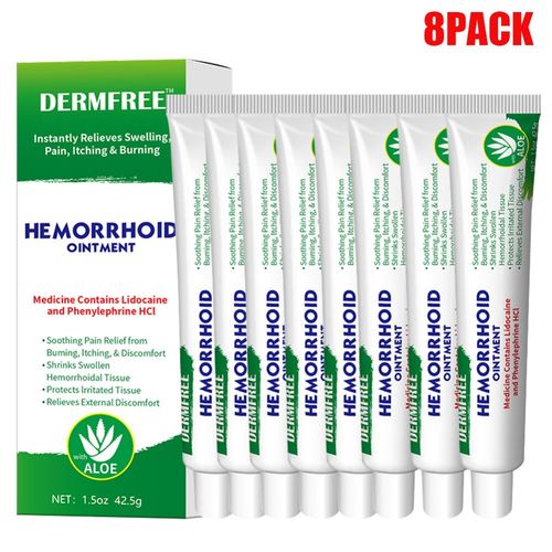 1~10X Hemorrhoids Remove Ointment Herbal Cream Relief Piles Pain Reduce Itching — image 1