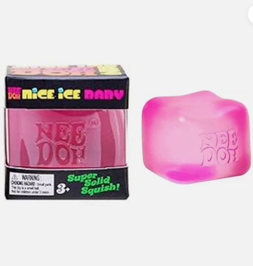 NeeDoh Nice Cube Stress Ball Sensory Fidget Toys - 1 Colour Picked at Random