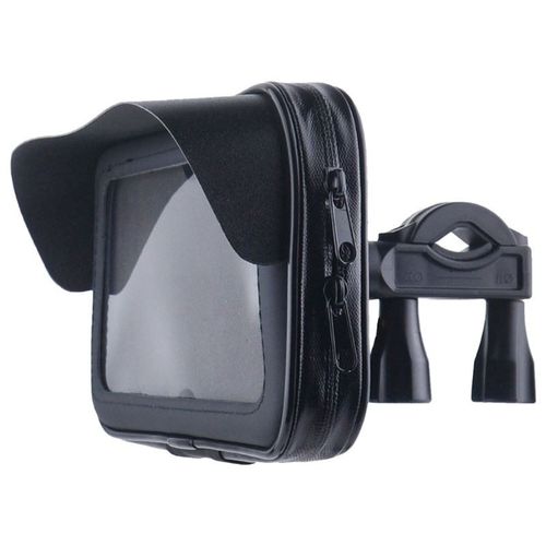 Motorcycle Handlebar Phone Holder with Sunvisor Scooters Mount Holder for Phone — image 1