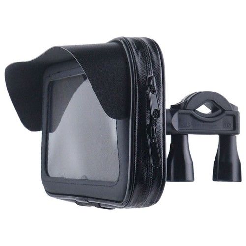 Motorcycle Handlebar Phone Holder with Sunvisor Scooters Mount Holder for Phone