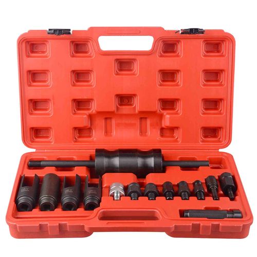 14pcsDiesel Injector Remover Tool Set Injection Puller Tool Bosch Delphi Siemens — image 1