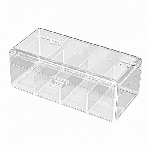 Trading Card Storage Box Acrylic Card Storage Case with — image 2