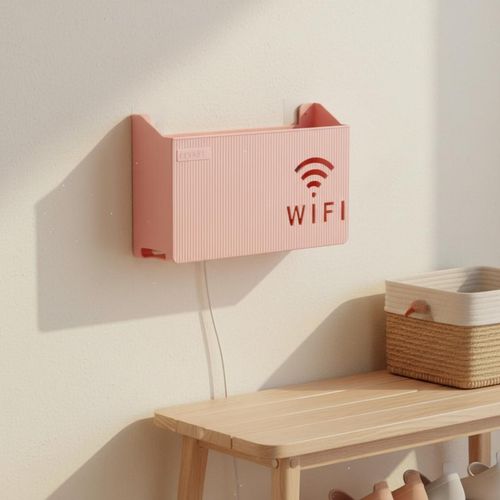 WiFi Router Storage Box Space-Saving Router Storage Box Doesn't Block — image 5