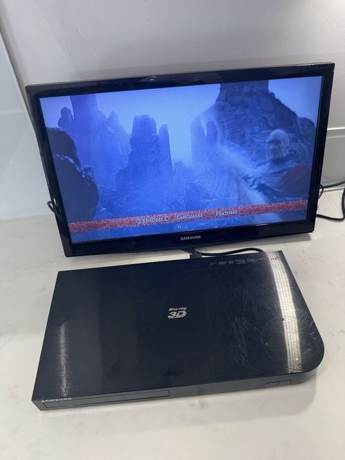 Samsung BD-H5500 3D Blu-ray Player Smart WiFi HDMI USB Tested Working — image 3