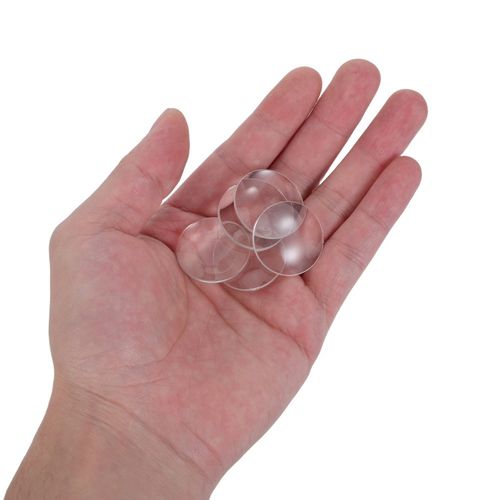 Reusable Acrylic Biconvex Lens Set 50Pcs for Handheld Magnifier Physics Tools — image 11