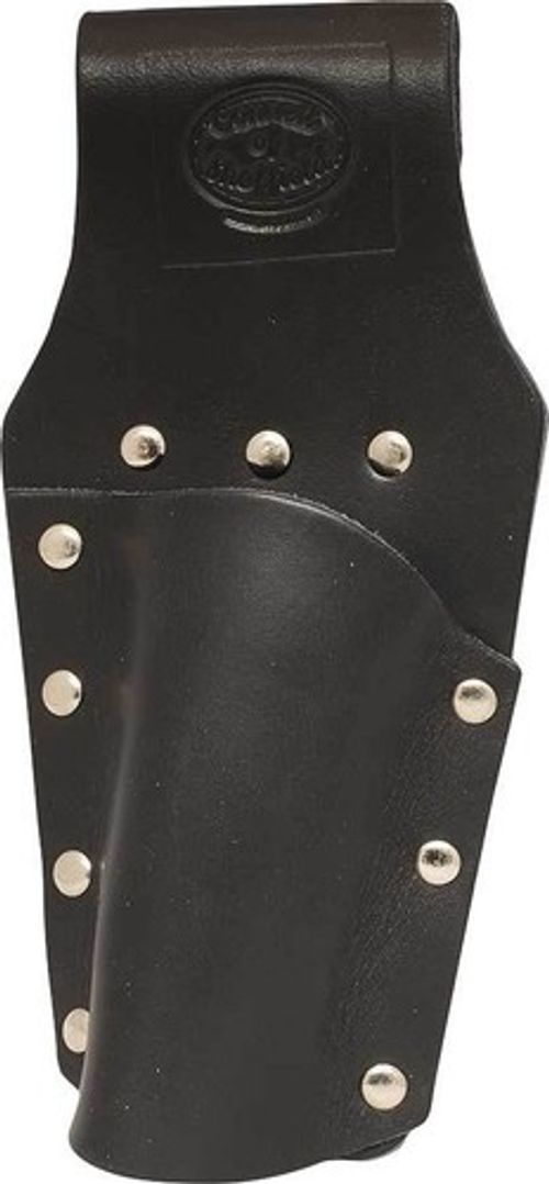 Black Premium Leather Level Holder Frog - Scaffolding Tools - UK Made - Connell