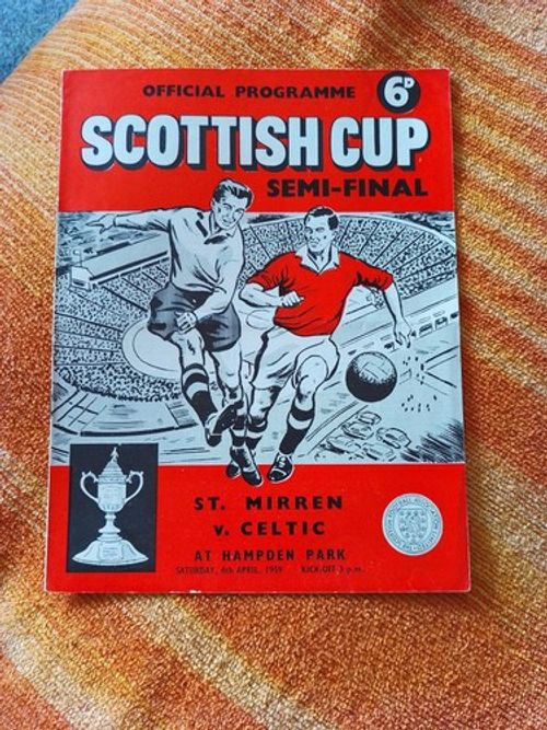 ST MIRREN V CELTIC 1958-59 SCOTTISH CUP SEMI-FINAL AT HAMPDEN PARK (31)