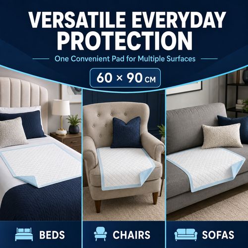 100 x Disposable Incontinence Bed Pads 60x90 cm Protection Sheets - 4 Pack of 25 — image 9