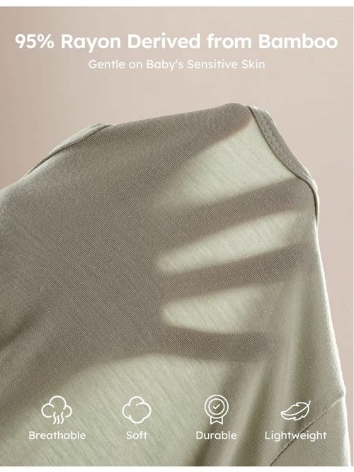 3-Pack Baby Footed Sleepers Zip Babygrow – Unisex Neutral Pajamas 3-6M — image 2