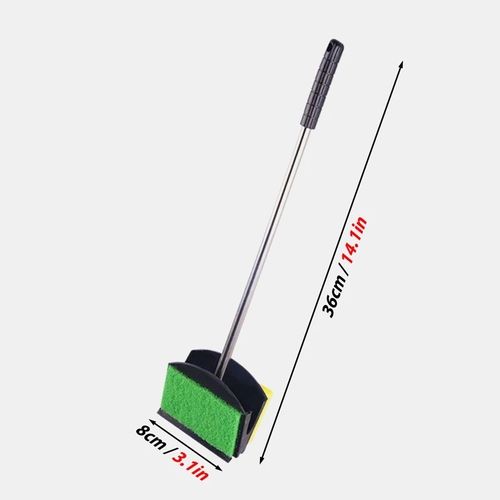 Aquarium Fish Tank Cleaning Kit Glass Brush Algae Scraper Fishnet Cleaner Tool — image 2
