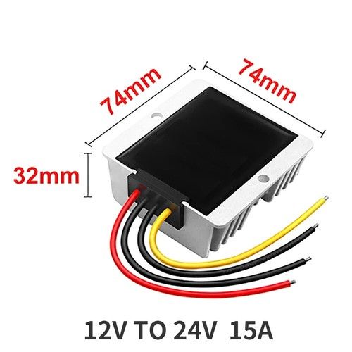 DC-DC 12V TO 24V 1A-30A Step Up Boost Car Power Supply Power Converter Voltage
