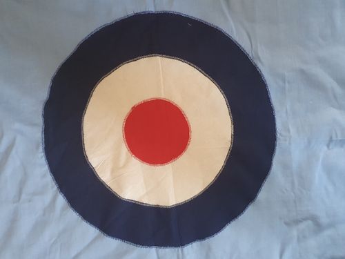 RAF Fully Sewn Embroidered 1 Yard Cotton Ensign Flag with Rope and Toggle — image 3