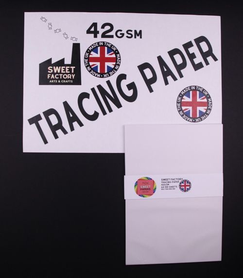 Tracing Paper 42gsm Artist's Drawing Paper in 10 to 100 Sheets A5 A4 A3 A2 & A1 — image 1