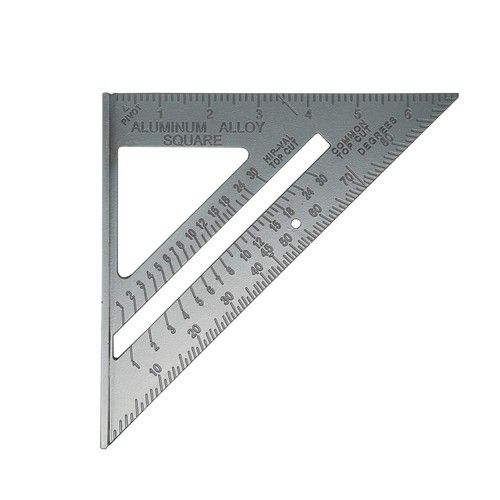  6'' Aluminium Alloy Roofing Rafter Square Triangle Angle Guide