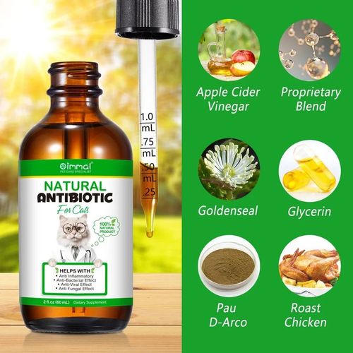 Natural Anti Biotic Drops for dogs Anti-Inflammatory 100% Immune System Support — image 6