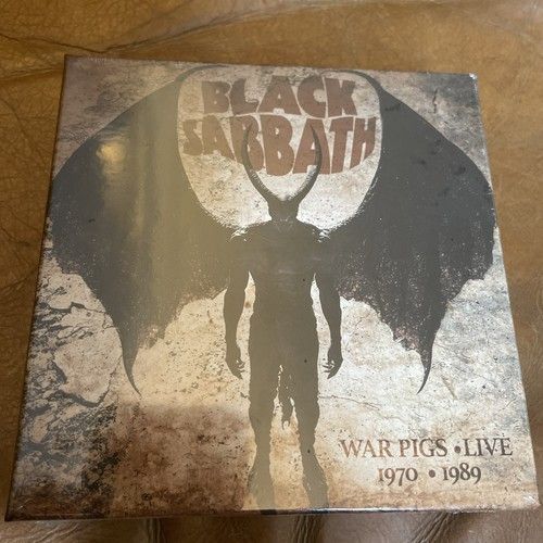 BLACK SABBATH - WAR PIGS -  LIVE 1970 -1989 - 10 CD - Boxset. New & Sealed