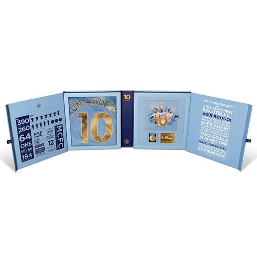Hand Signed Sergio Agüero Collectors Edition — image 3