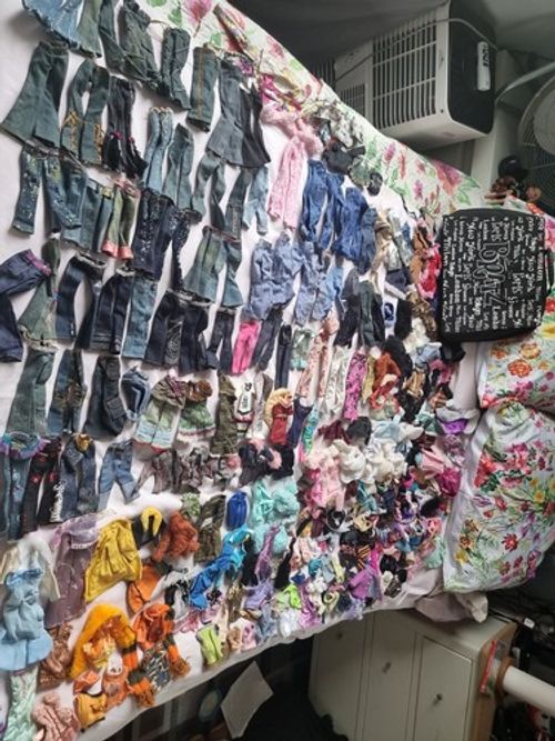 Mix Dolls Clothes Bundle (Dolls, Bratz Boy Girl & Toddlers Shein Dolls 2kg Total