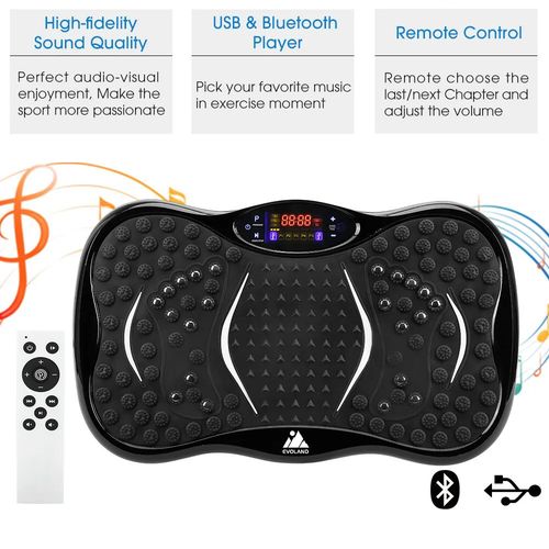 Power Vibration Plate Vibrating Machine Platform Exercise Body Shaker Massager — image 8