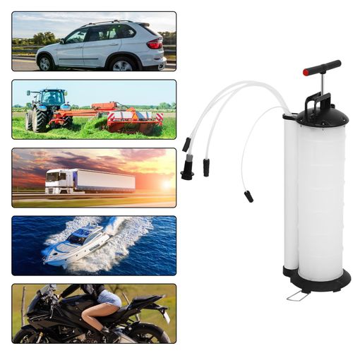 9L Engine Oil Brake Fluid Extractor Removal Transfer Vacuum Suction Hand Pump — image 12