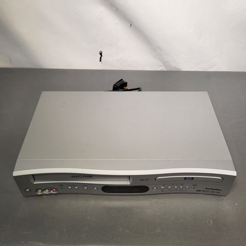 Technika DVR100 VCR VHS DVD Player Combo No Remote Fully Working Silver UK  — image 6