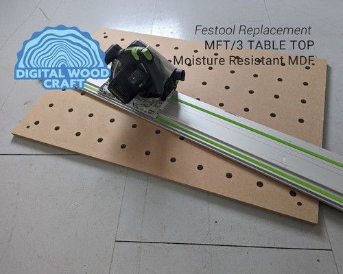 Festool MFT/3 table top 1102x718mm Moisture Resistant MDF Birch Ply Replacement