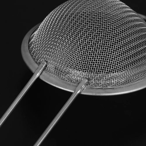 Tea Strainer 7cm Metal Sieve Mesh Kitchen Traditional Loose Leaf Filter — image 3
