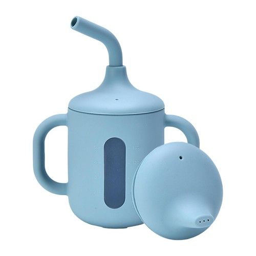 Baby Trainer Cup No Spill Sippy Cup BPA Free Food Grade Silicone 150ml Babies 