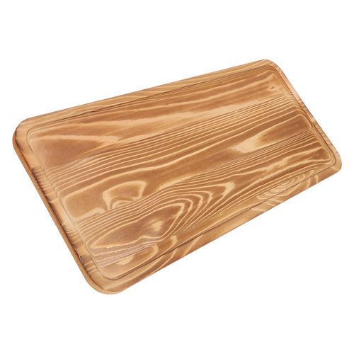 Wooden Serving Trays 3Pcs Coffee Vintage Style for Kitchen Living Room Decor — image 7