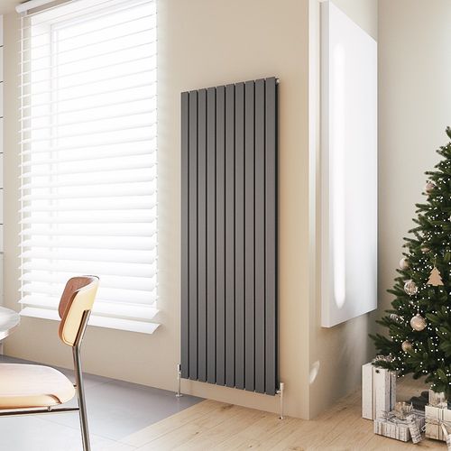 Designer Vertical Horizontal  Flat Panel Radiator Single Double Central Heating — image 4