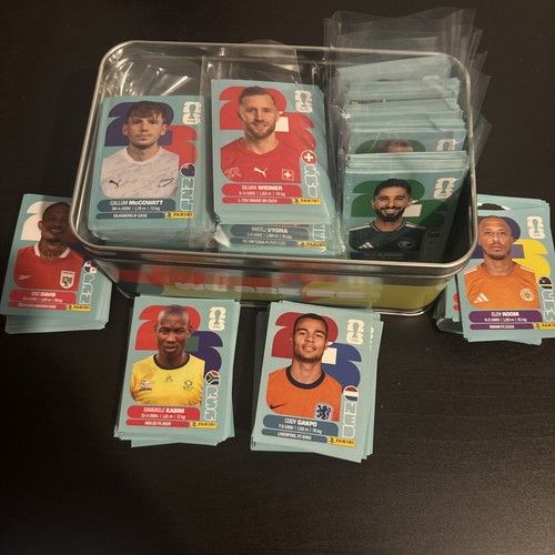 Panini Fifa World Cup 2026 Base Bundle X52 random stickers 