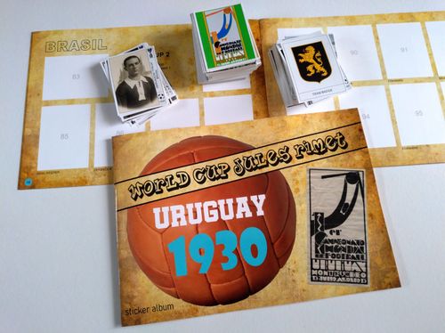 URUGUAY 1930 WORLD CUP SOCCER ORIGINAL ALBUM + 200 STICKERS — image 2
