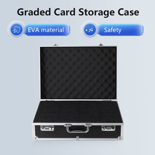 Graded Card Storage Case Trading Card Box Card Holder Divider Collector PSA BGS — image 2