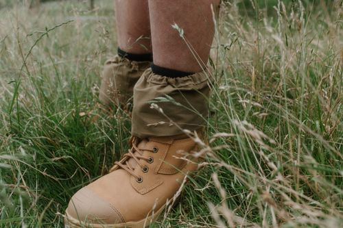 Over Boot Protectors – Australian Style Boot Socks - Sock Protectors - Khaki — image 4