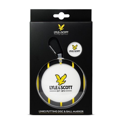 Lyle & Scott Golf Putting Set Metal Magnetic Disc & Ball Marker Putt Gift Set