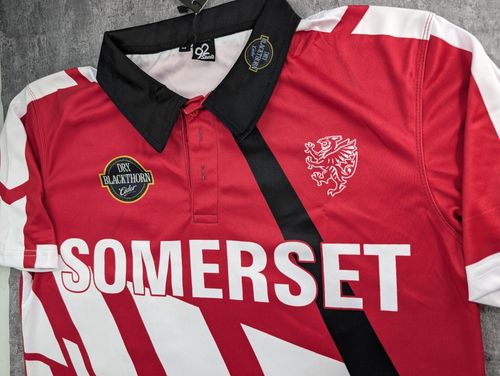 Somerset CCC 1990s Retro Cricket Shirt Replica Jersey Adult S-5XL UK Stock — image 12