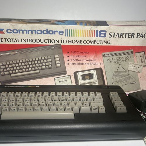 Commodore C16 Starter Pack Boxed And Tested Working C16 COMPUTER & Power supply — image 3